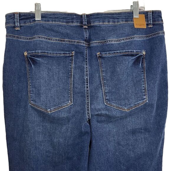 Eloquii Slim Bootcut Jean Size 18 - Picture 8 of 12